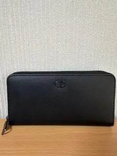 ⭐️新品未使用品✨COACH 黒 レザー 長財布 Cロゴ