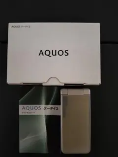AQUOS ケータイ2 601SH SoftBank　ホワイト　 携帯電話 本体