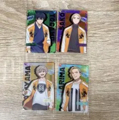ウィンブレ WIND BREAKER 十亀 兎耳山 佐狐 ウエハース カード