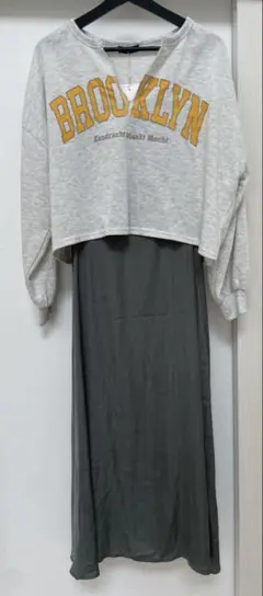 ②④⓪tiptop pocket アンサンブル　ワンピース