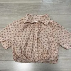 ZARA 半袖シャツ　ブラウス