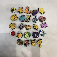ポケモン　シビッツ　クロックス　飾り　キャラクター　24個入り　まとめ売り　③