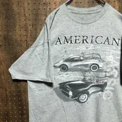 アメリカン　クラシックカー　Tシャツ　サイズXL　SMA207