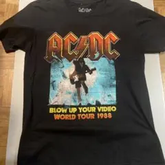 AC/DC バンドTシャツ　黒Tシャツ