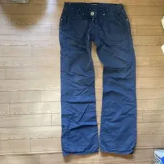 Emporio Armani ネイビー カジュアルパンツ