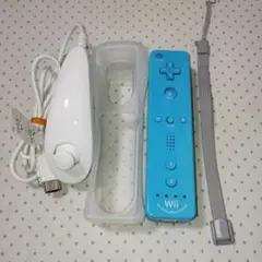 wiiリモコンプラス　青　フルセット
