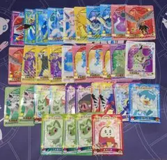 【34枚】丸美屋　御三家　ステッカー　ポケモンカレー　キラキラシール　ブイズ