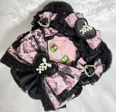 あんスタいつぬいサイズぬい服⭐ピンク×黒くまさん⭐着ぐるみ