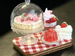 夏涼イチゴタルトのスイーツセット