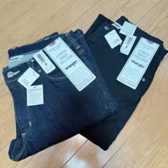 【新品未使用】Wrangler JEANS Mデニム　青　黒　ブルー　インディゴ