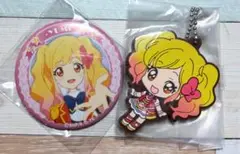 アイカツスターズ 虹野ゆめ 缶バッジ ラバスト ガチャガチャ