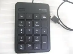 ELECOM USB テンキー 黒