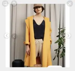 emmi atelier オレンジコート(サイズ0)