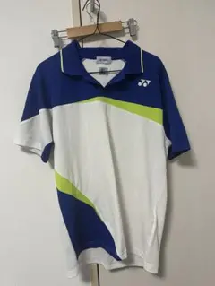 YONEX ポロシャツ O 青/緑