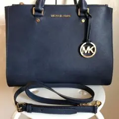 MICHAEL KORS マイケルコース ハンドバッグ ネイビー