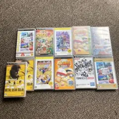 PSPカセット各種空箱
