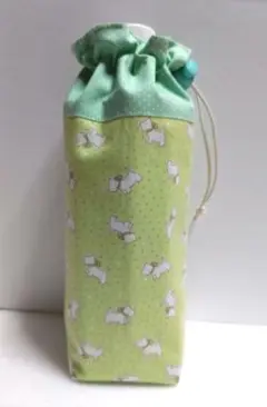 ハンドメイドペットボトルカバー　スコティシュテリア　グリーン