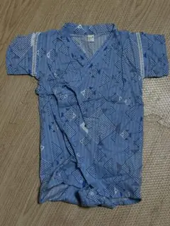 【美品】アプレレクール 甚平風ロンパース 80cm