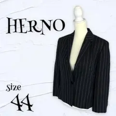 【HERNO】『44』ヘルノ レディース ジャケット ストライプ