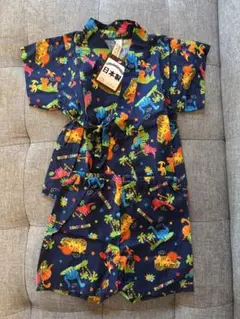 ［匿名配送］恐竜　新品未使用♡甚平　パジャマや部屋着にも