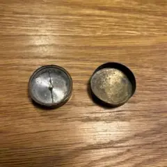 金属製コンパス 蓋付き 約3cm