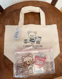 【未使用】リラックマ　ペンケースとトートバッグのセット