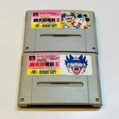 動作OK スーパーファミコン 2本セット 端子 本体拭き掃除 済み 0715-3