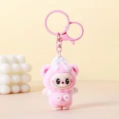 LABUBU ラブブ　キーホルダー ピンク