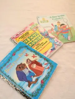 ディズニー・セサミストリート 英語絵本 3冊