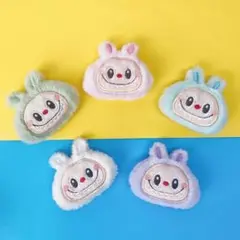ラブブ頭のぬいぐるみハンドメイド