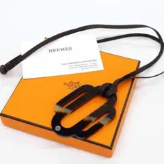 エルメス HERMES アトラージュ バッファローホーン ネックレス 箱付