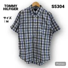 【即購入OK】TOMMY HILFIGER 半袖シャツ サイズM チェック