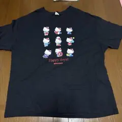 ハローキティ Happy days! Tシャツ　キティ