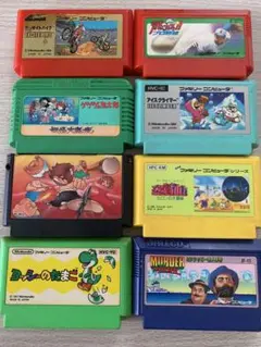 人気ファミコンソフトセット