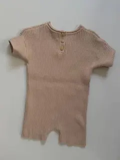 HUNTER+ROSE ウォールナットリブロンパース　6-12m