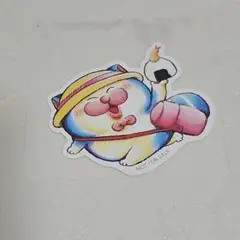 まめきちまめこ　メロとタビのにゃごや展　購入特典のステッカー