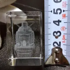 クリスタル ＲX-78ガンダム 約5cm x 3cm x 3cm