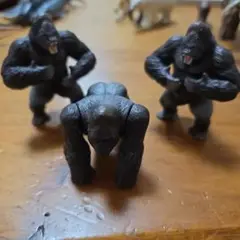 アニア　ゴリラ　 3体セット