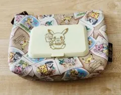 ポケモン　ウェットティッシュ入れ付きポーチ