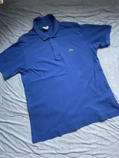 LACOSTE ブルーポロシャツ