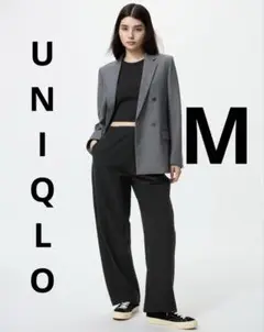 UNIQLO- ジャージーカーブパンツ M 【479688】