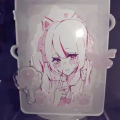 トレカサイズ 手描きイラスト 地雷ちゃん