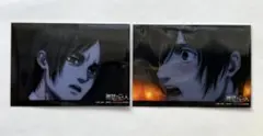 進撃の巨人 エレン ミカサ ブロマイド