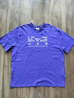 Mmlg 87mm紫色 半袖Tシャツ メンズLサイズ