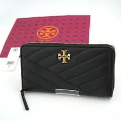 ✨未使用展示品✨　TORY BURCH 長財布　Tロゴ　ラウンドファスナー