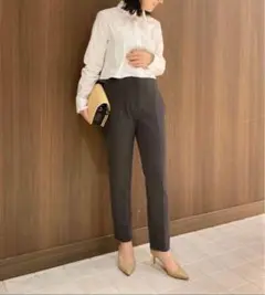 Theory セオリー 二重織りストレッチパンツ XX0サイズ 小さめサイズ