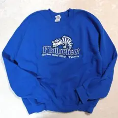 ギルダン◇90's スウェット アメリカ古着 トレーナー フィッシング L
