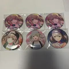 プロセカ プロジェクトセカイ グリッター缶バッジ 小豆沢こはね