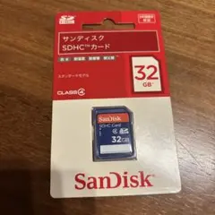 SanDisk SDHCカード 32GB CLASS 4
