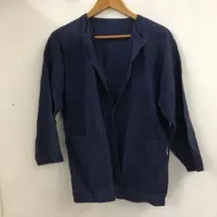 コ1488●pierre cardin●アウター●ブルー●9